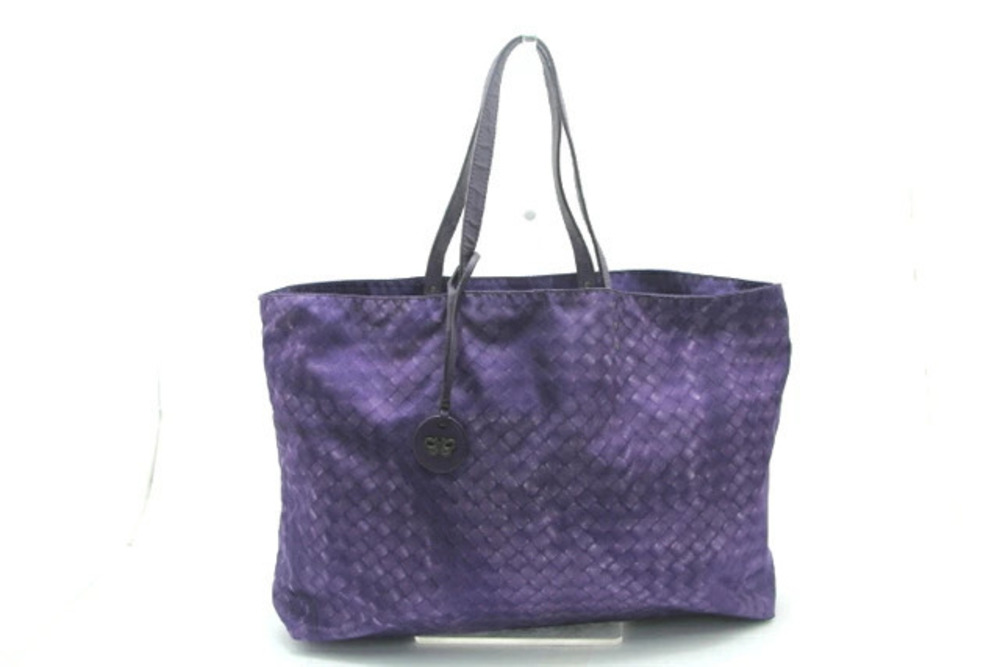 BOTTEGA VENETA Tote Bag Purple Intrecciato